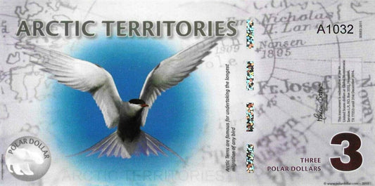 Artico - 3 Dolares 2011 (# Nl)