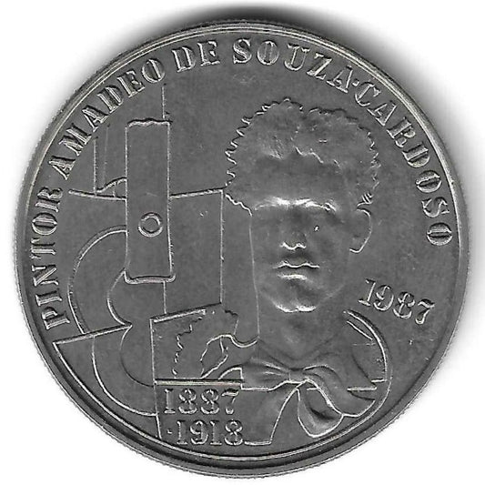 Portugal - 100$00 1987 (Km# 644)     A.Sousa Cardoso