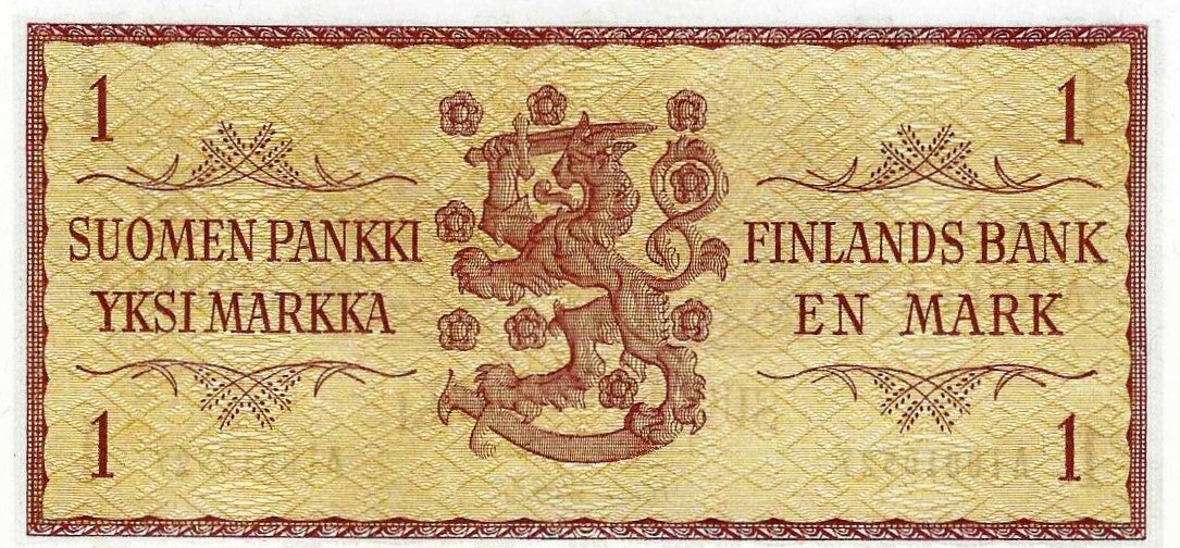 Finlandia - 1 Markka 1963 (# 98a)