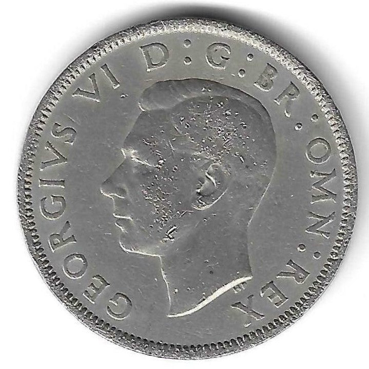 Inglaterra - 2 Shillings 1948 (Km# 865)