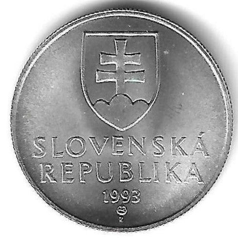 Eslovaquia - 20 Halierov 1993 (Km# 18)
