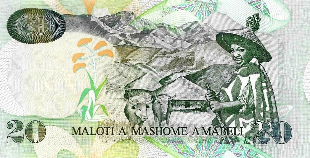 Lesoto 20 Maloti 2009 (# 16a)