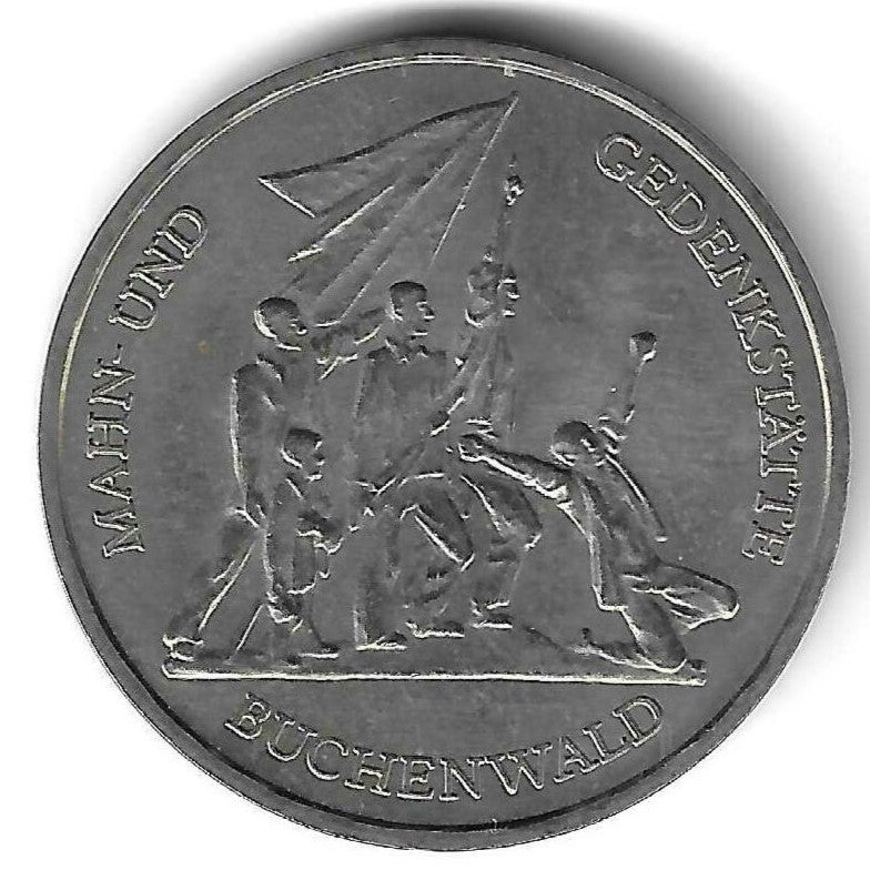Alemanha - 10 Marcos 1972 (A)(Km# 38) Buchenwald
