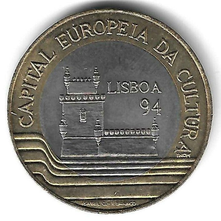 Portugal - 200$00 1994 (Km# 669) Capital Europeia Cultura