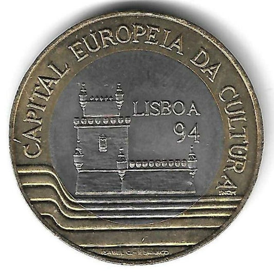 Portugal - 200$00 1994 (Km# 669) Capital Europeia Cultura