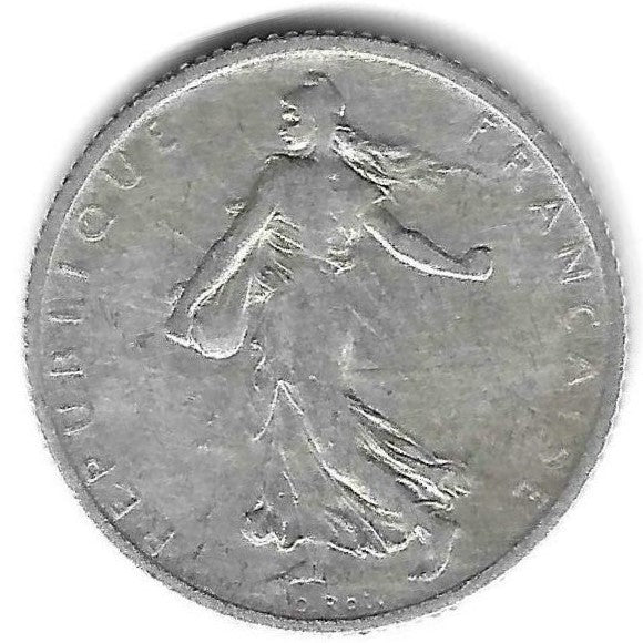 França - 1 Franco 1910 (Km# 844)