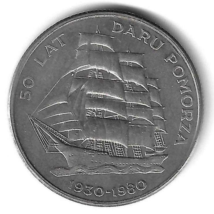 Polonia - 20 Zlotych 1980 (Km# 112) Pomorza