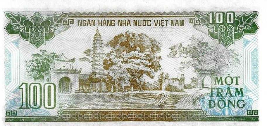 Vietname - 100 Dong 1991 (# 105a)