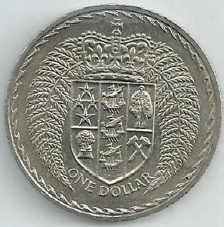 Nova Zelandia - 1 Dolar 1967 (Km# 38)