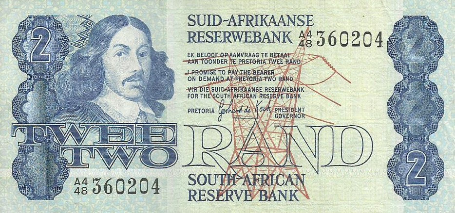 Africa Sul - 2 Rand 1983 (# 118d)