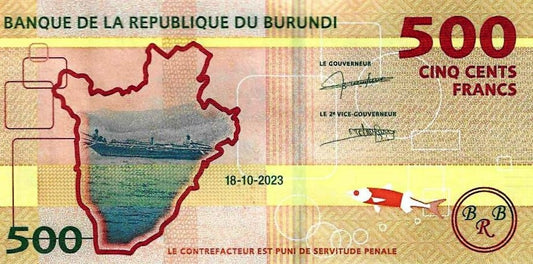 Burundi - 500 Francos 2023 (# 50c)