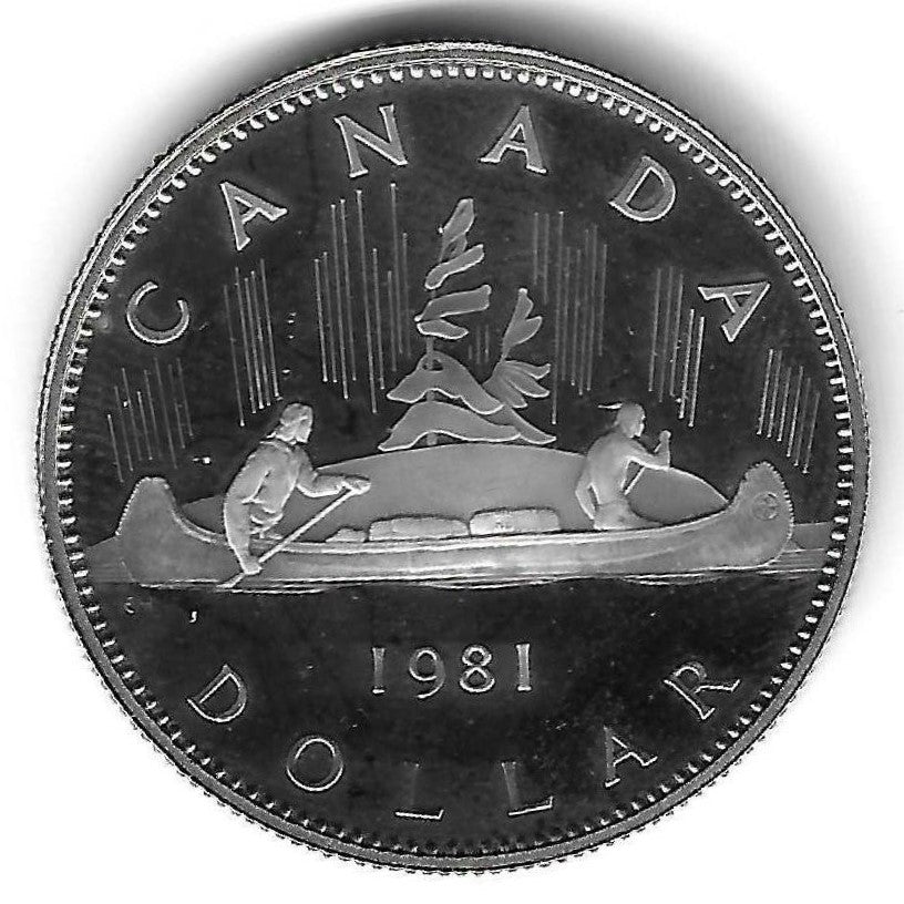 Canada - 1 Dolar 1981 (Km# 1201)