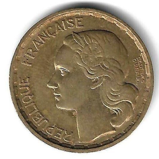 França - 20 Francos 1950 (Km# 916)