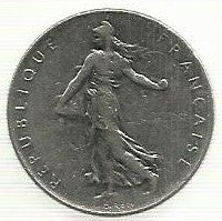 França - 1 Franco 1978 (Km# 925.1)