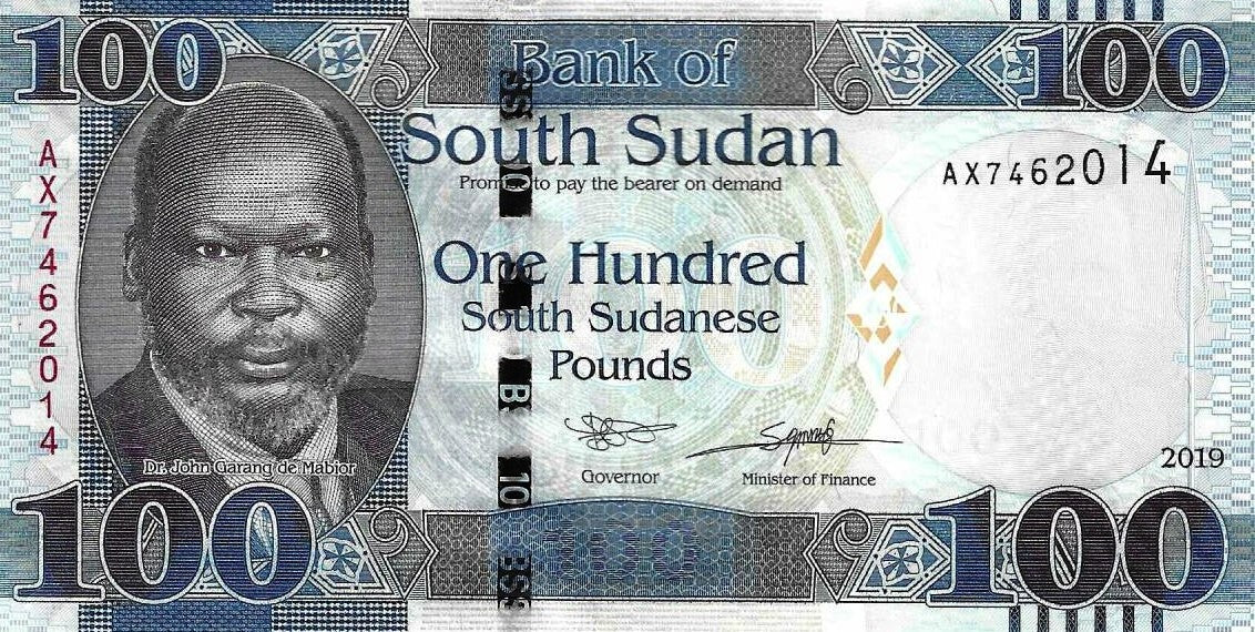 Sul Sudão - 100 Libras 2019 (# 15d)