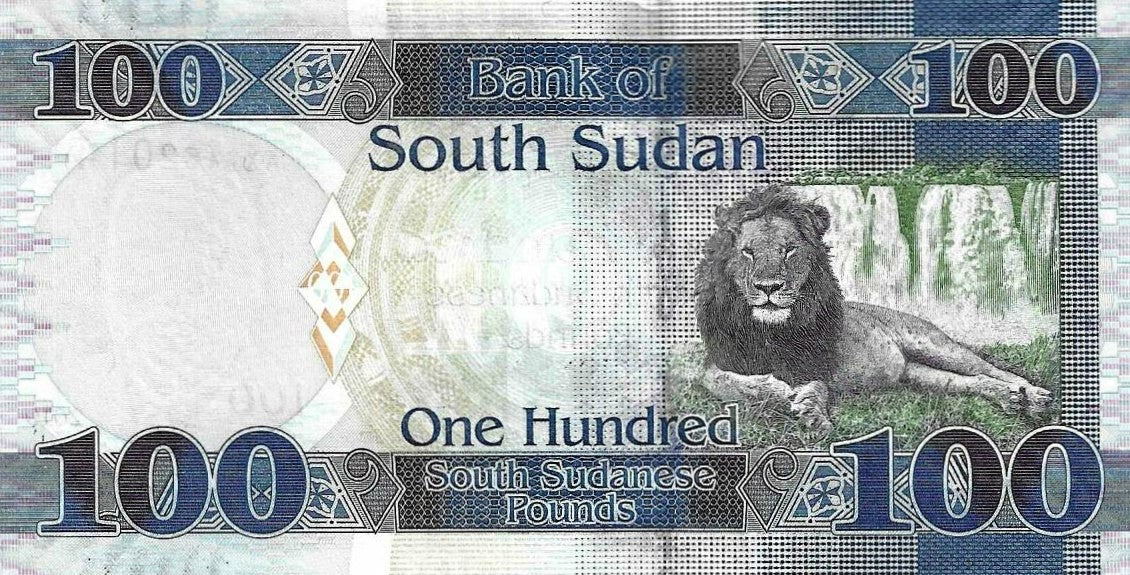 Sul Sudão - 100 Libras 2019 (# 15d)