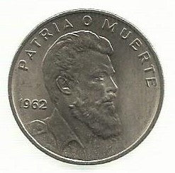 Cuba - 40 Centavos 1962 (Km# 32)
