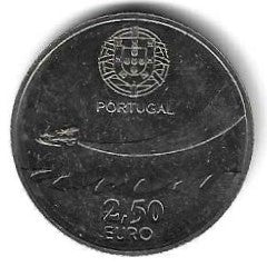 Portugal - 2,50 Euro 2014  (Km# 841) Aviação Militar