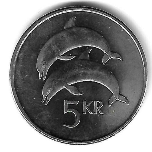 Islandia - 5 Kronor 2008 (Km# 28a)