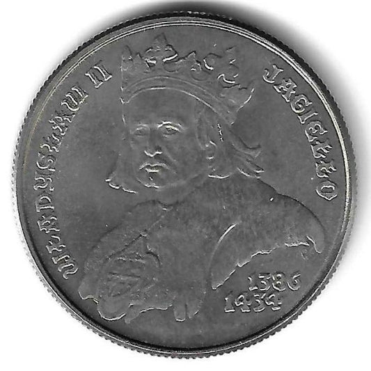 Polonia - 500 Zlotych 1989 (Km# 194) Ladislau II Jagiellon
