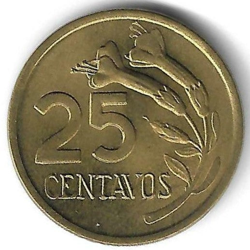 Peru - 25 Centavos 1974 (Km# 246)
