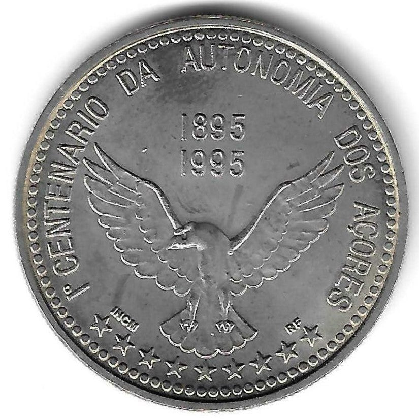 Portugal - 100$00 1995 (Km# 680) 1º Centenario Aut. Açores