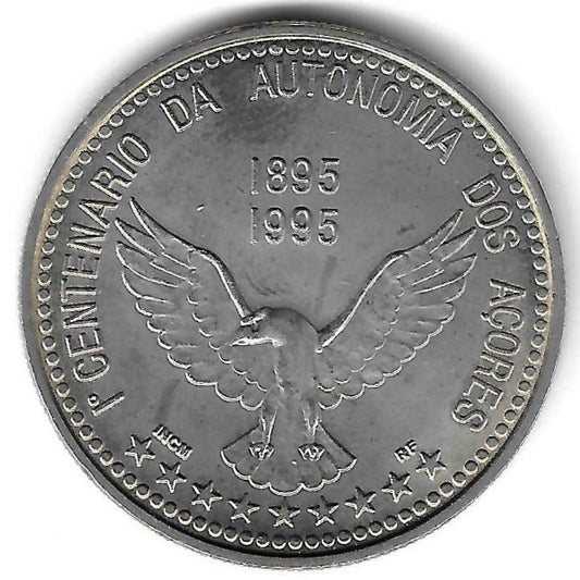 Portugal - 100$00 1995 (Km# 680) 1º Centenario Aut. Açores