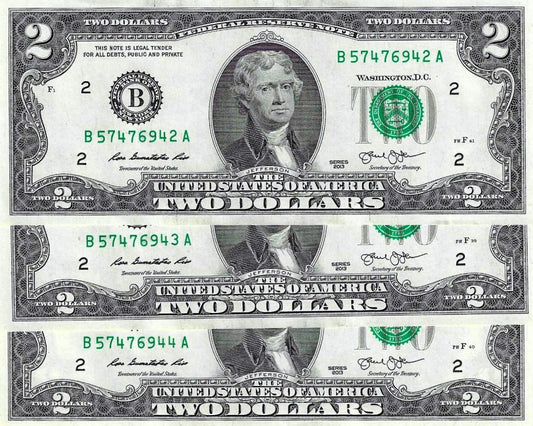USA - 2 Dolares 2013 (# 538b)  Nova Iorque
