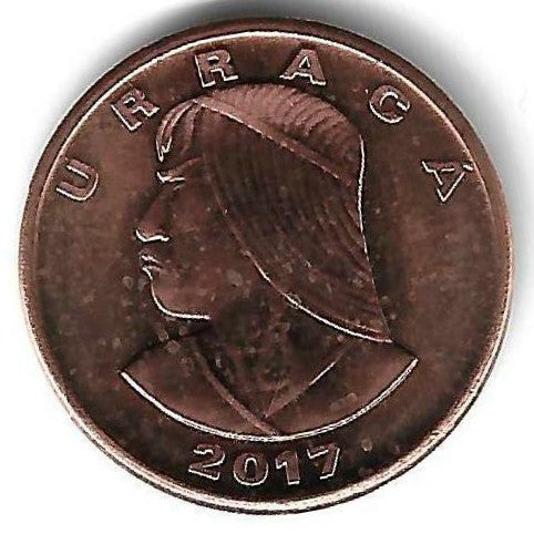 Panama - 1 Centesimo 2017 (Km# 125)