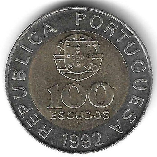 Portugal - 100$00 1992 (Km# 645)