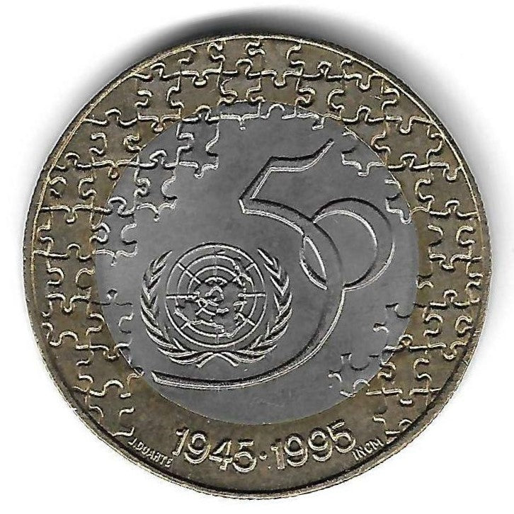 Portugal - 200$00 1995 (Km# 679) Onu