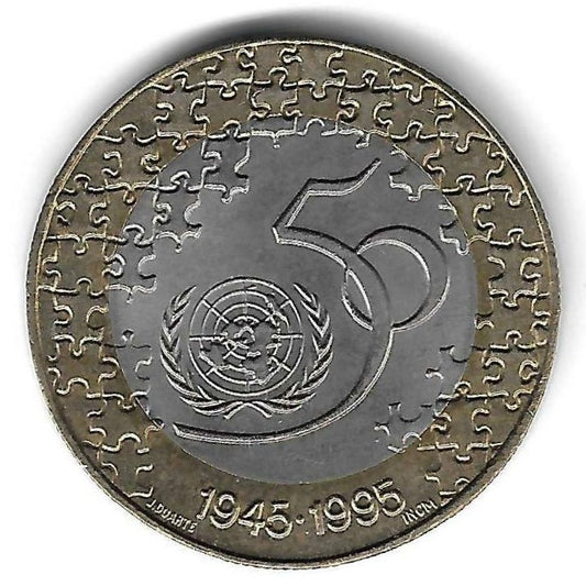 Portugal - 200$00 1995 (Km# 679) Onu