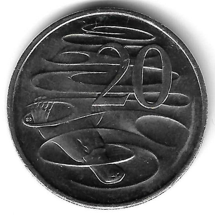 Australia - 20 Centimos 2012 (Km# 403)