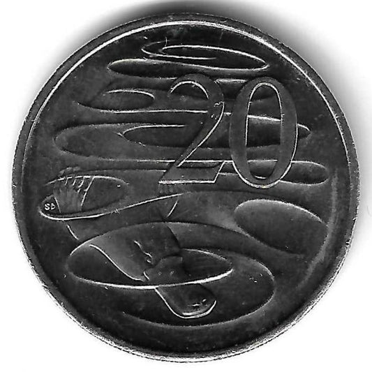 Australia - 20 Centimos 2012 (Km# 403)