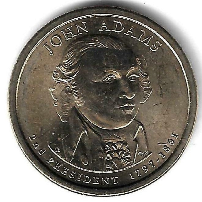 USA - 1 Dolar 2007 (Km# 402) John Adams