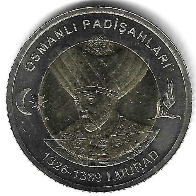 Turquia - 1 Lira 2024 (Km# ..) Murad I