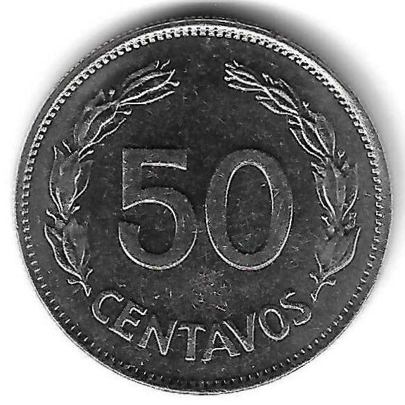 Equador - 50 Centavos 1979 (Km# 81)