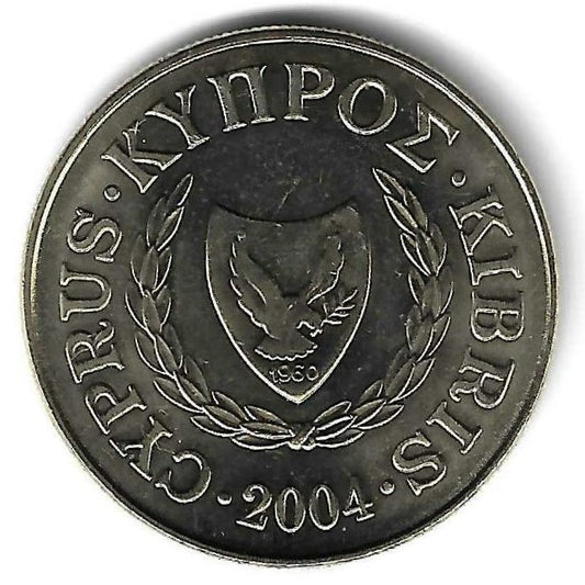 Chipre - 20 Centimos 2004 (Km# 62.2)