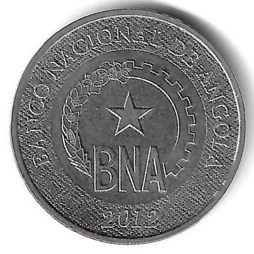 Angola - 50 Centimos 2012 (Km# 107)