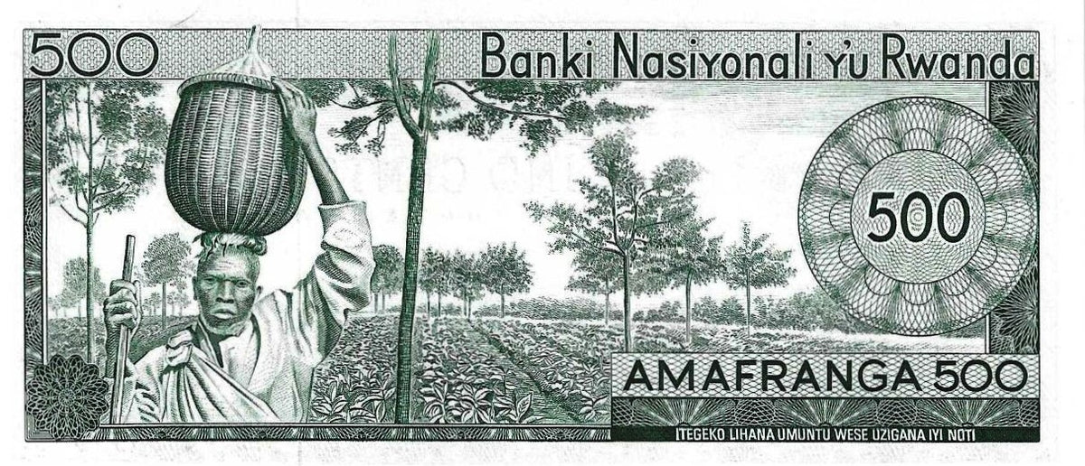Ruanda - 500 Francos 1974 (# 11a)