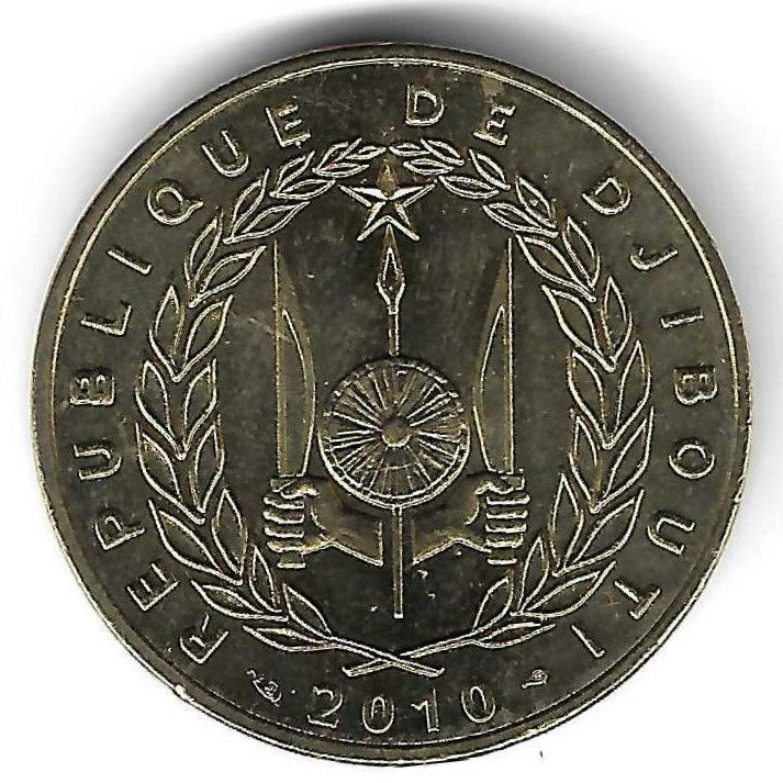 Djibouty - 500 Francos 2010 (Km# 27)