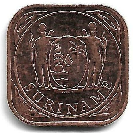 Suriname - 5 Centimos 2021 (Km# 12.1a