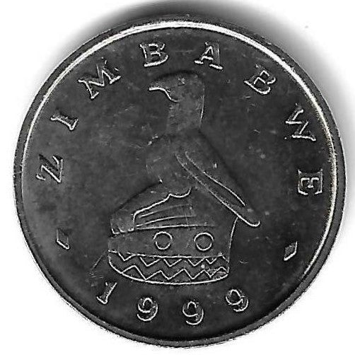 Zimbabwé - 10 Centimos 1999 (Km# 3)