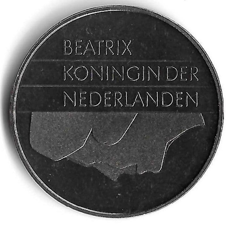 Holanda - 2 1/2 Gulden 1996 (Km# 206)