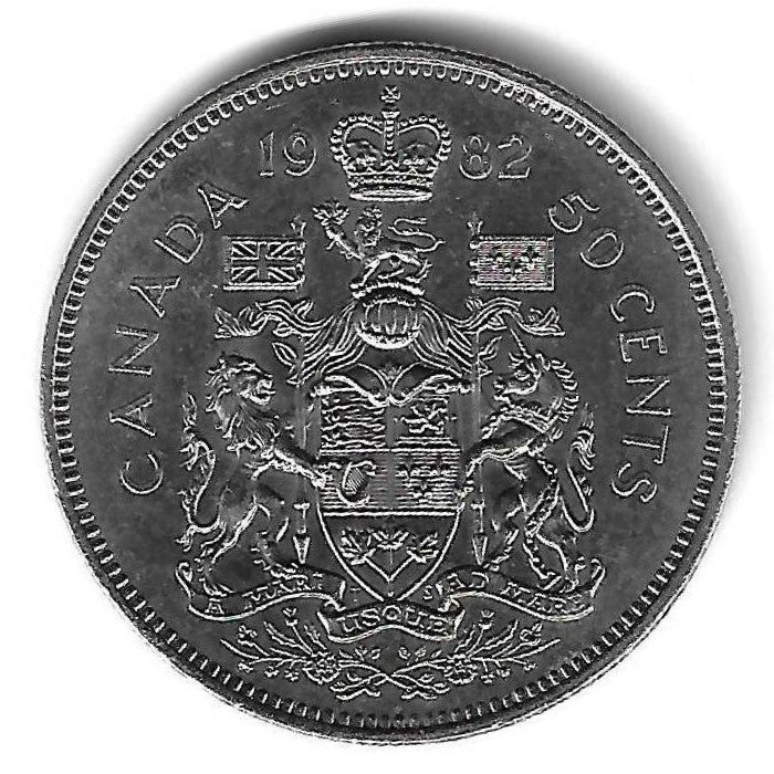 Canada - 50 Centimos 1982 (Km# 75.1)