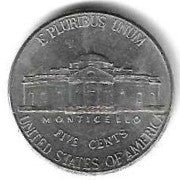USA - 5 Cents 2002 (Km# 192)