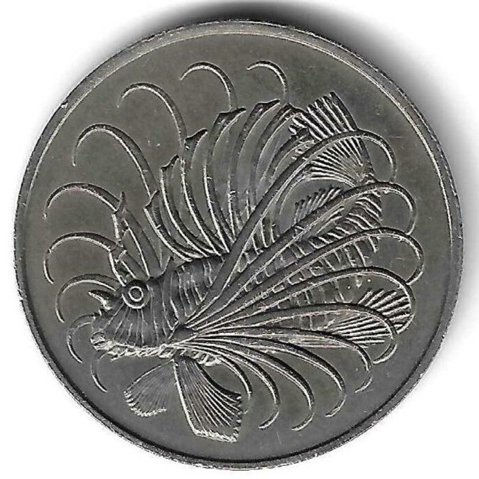 Singapura - 50 Centimos 1967 (Km# 5)
