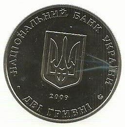 Ucrania - 2 Hryvni 2009 (Km# 536)     Borys Martos