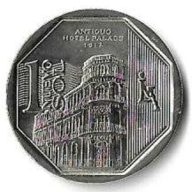 Peru - 1 Novo Sol 2014 (Km# 381) Antigo Palace Hotel