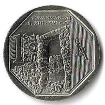 Peru - 1 Novo Sol 2013 (Km# 373) Tunanmarca